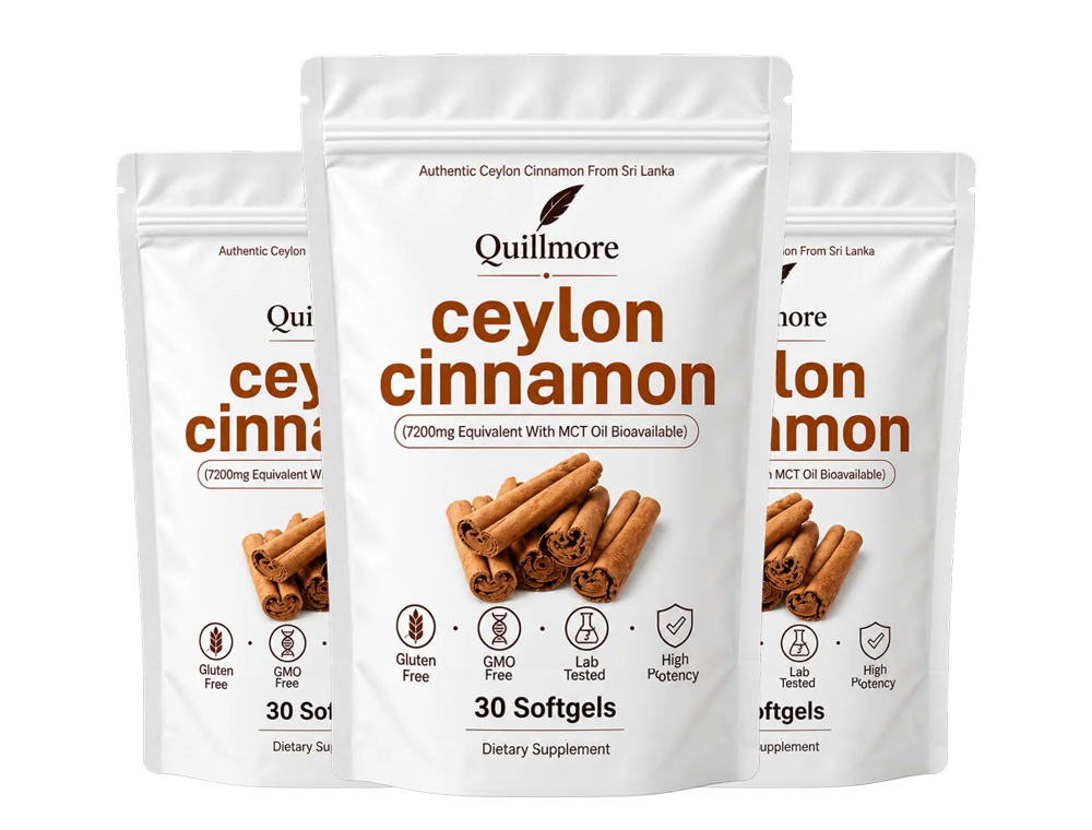 Three packs of Quillmore Ceylon Cinnamon