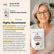 Ceylon Cinnamon 7200mg Equivalent with MCT Oil