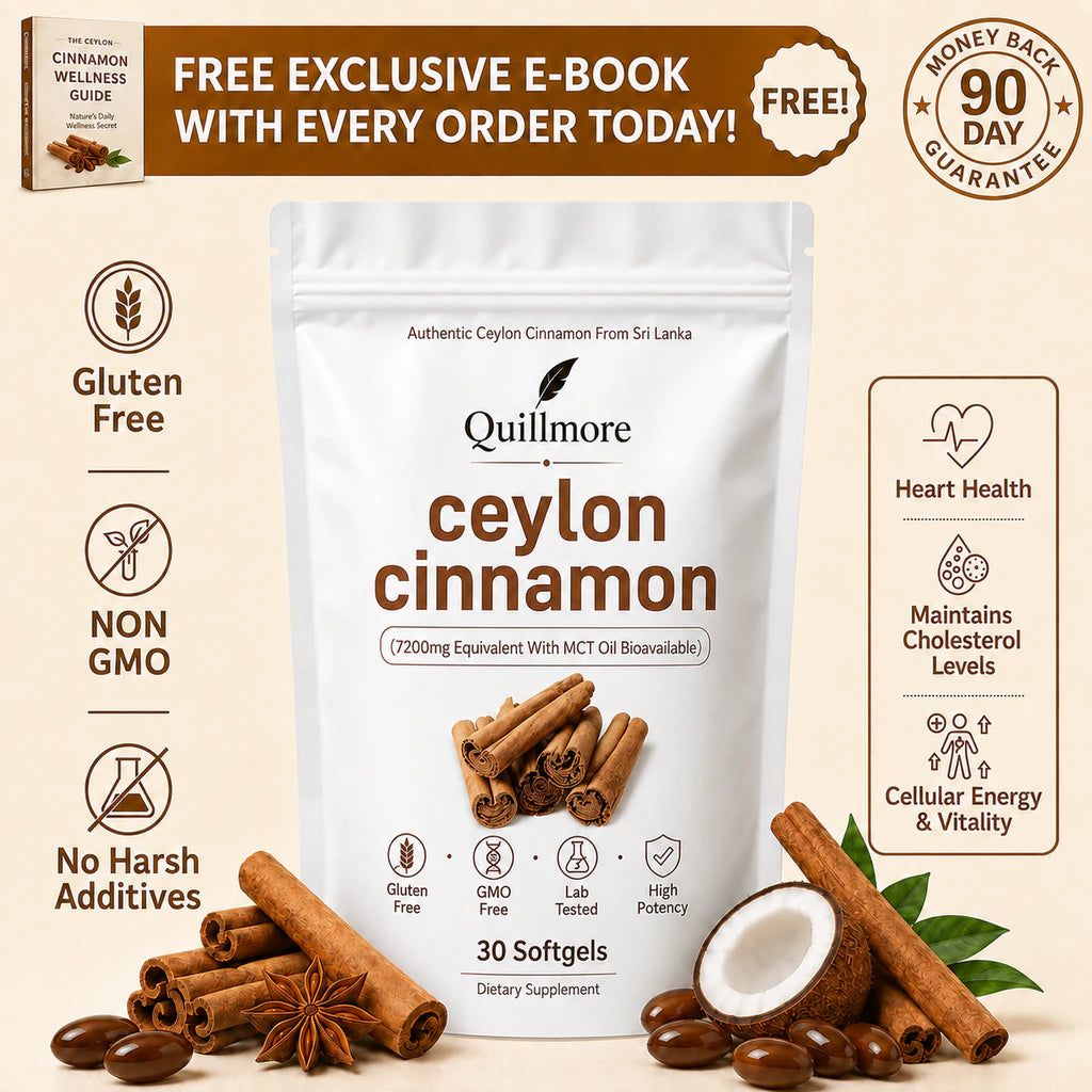 Ceylon Cinnamon 7200mg Equivalent with MCT Oil
