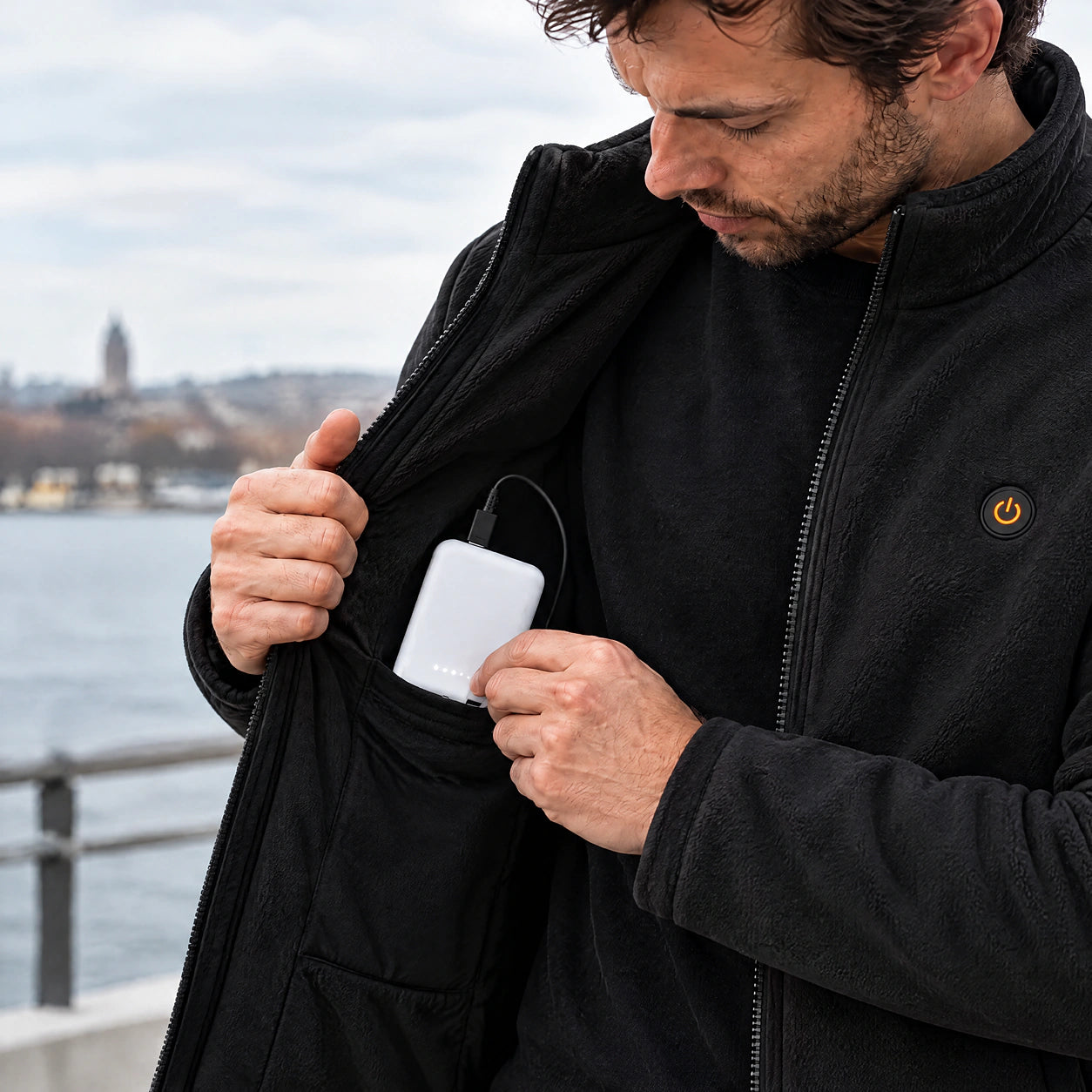 Fleece Polar – Men's Heated Fleece Jacket