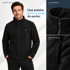 Fleece Polar – Men's Heated Fleece Jacket — Image 5
