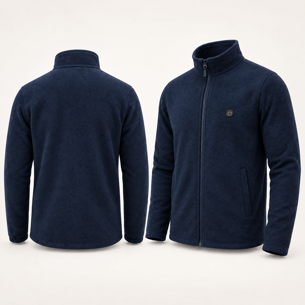 Fleece Polar – Men's Heated Fleece Jacket — Image 7
