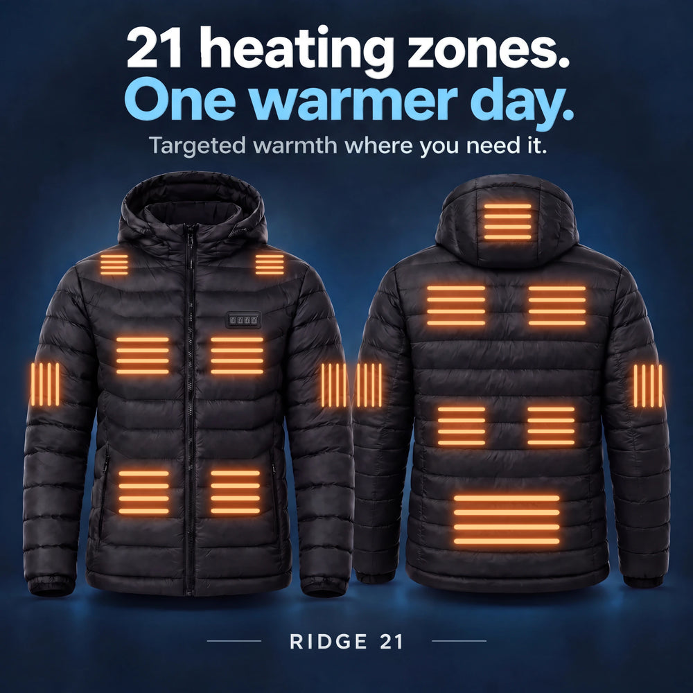 Ridge 21 — Heated Hooded Jacket — Image 3