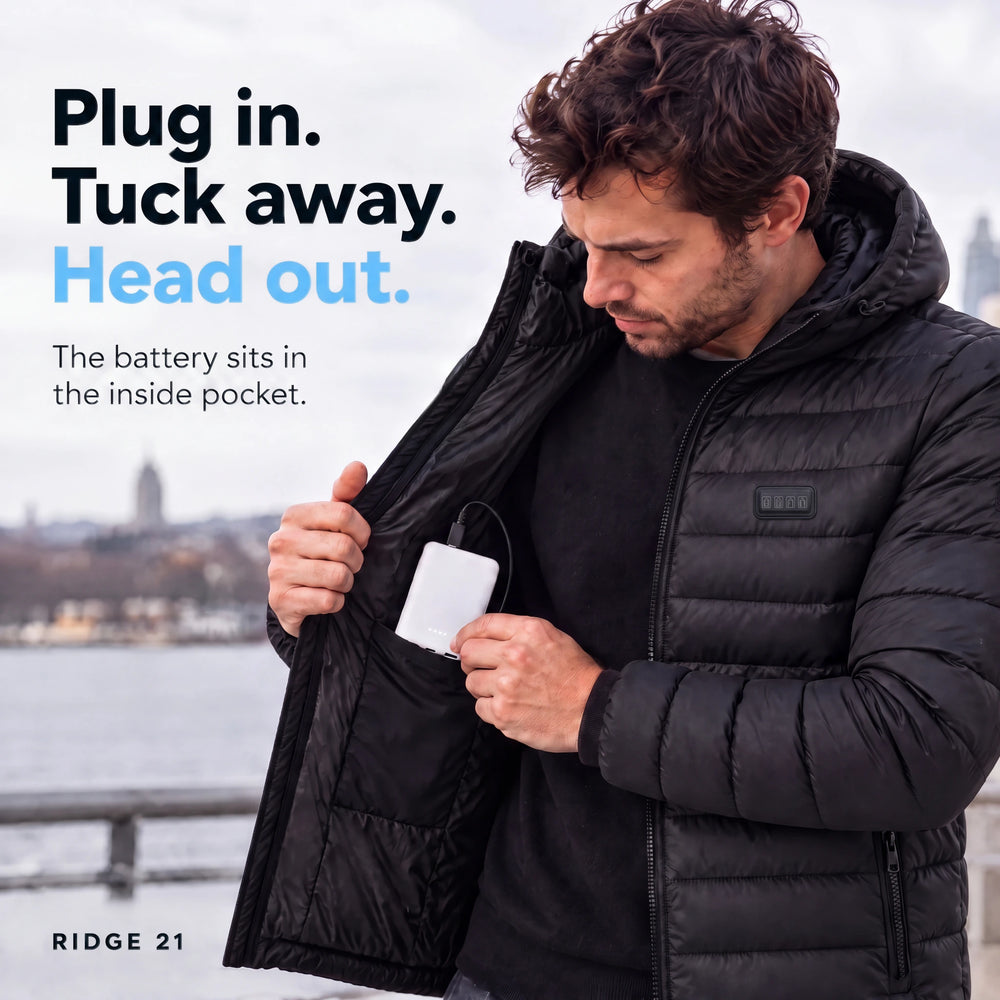 Ridge 21 — Heated Hooded Jacket — Image 7
